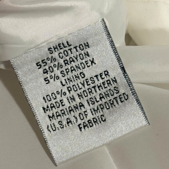 Talbots Ivory Single-Breasted Blazer Size 6 – Worn Once - Picture 10 of 17